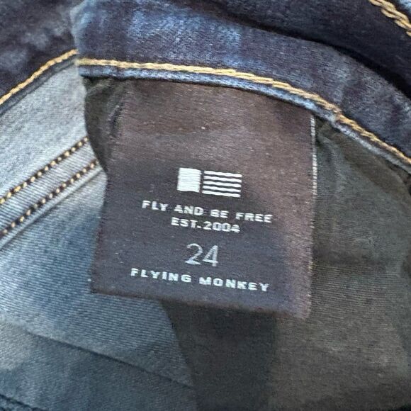 Flying‎ Monkey Dark Wash Skinny Jeans Size 24 - Picture 7 of 8